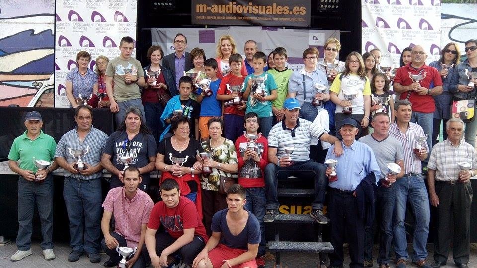LOS JUEGOS POPULARES DE LA DIPUTACIÓN DE SORIA CONGREGAN A 440 PERSONAS EN BOROBIA
